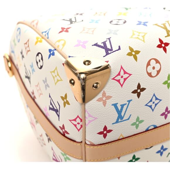 Louis Vuitton Multicolor Keepall Murakami LV X TM Monogram Bandouliere 45 White - Picture 11 of 11